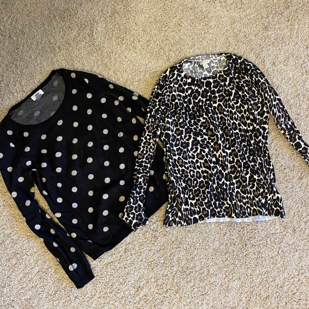 Old Navy and JCrew sweaters! Great for office or teacher. Size M